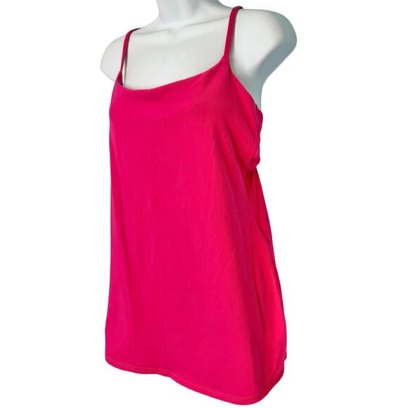 Lululemon Dancing Warrior Tank Jewelled Magenta Pink Luon Strappy Back Size 8 - Picture 9 of 9